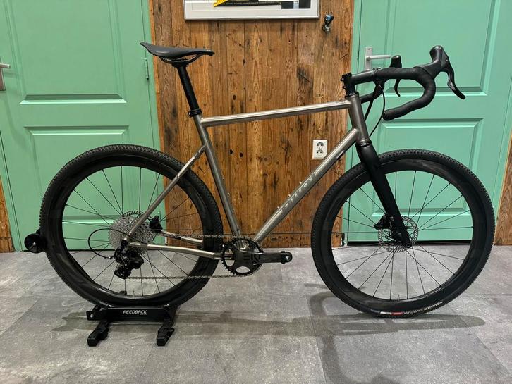 ACTIE! Pilot Scram Campagnolo Ekar 57cm, Fietsen en Brommers, Fietsen | Racefietsen, Nieuw, Heren, Overige merken, Meer dan 20 versnellingen