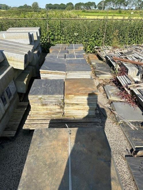 Natuursteen Leisteen A-kwaliteit NIEUW SALE, Tuin en Terras, Tegels en Klinkers, Nieuw, Terrastegels, Natuursteen, 10 m² of meer
