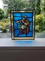 Glas in lood raamhanger, Doe-het-zelf en Verbouw, Glas en Ramen, Ophalen, Minder dan 80 cm, Glas in lood, Minder dan 80 cm