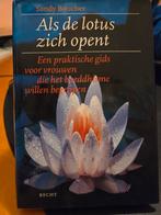 Als de lotus zich opent - Sandy Boucher, Ophalen of Verzenden, Zo goed als nieuw, Spiritualiteit algemeen, Achtergrond en Informatie