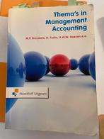 Thema’s in management accounting boek, Boeken, Ophalen of Verzenden, Gamma, Zo goed als nieuw, WO