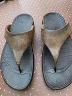 Fitflop slippers 37 bruin/bronzig, Ophalen of Verzenden, Bruin