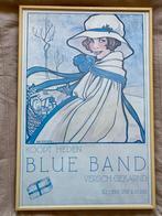 Antiek ingelijste Blueband reclame poster affiche, Verzamelen, Merken en Reclamevoorwerpen, Ophalen, Gebruikt, Overige typen
