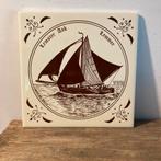 Vintage Lemster Aak Wandtegel, Ophalen of Verzenden