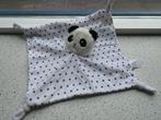 Knuffeldoek panda pandabeer merk Kids & Co zacht velours, Ophalen of Verzenden, Zo goed als nieuw, Beer