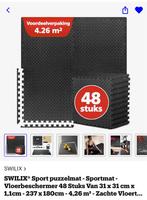 Sportmat / puzzelmat - 48 Stuks 2 pakken, Sport en Fitness, Fitnessmaterialen, Ophalen of Verzenden, Gebruikt, Fitnessmat