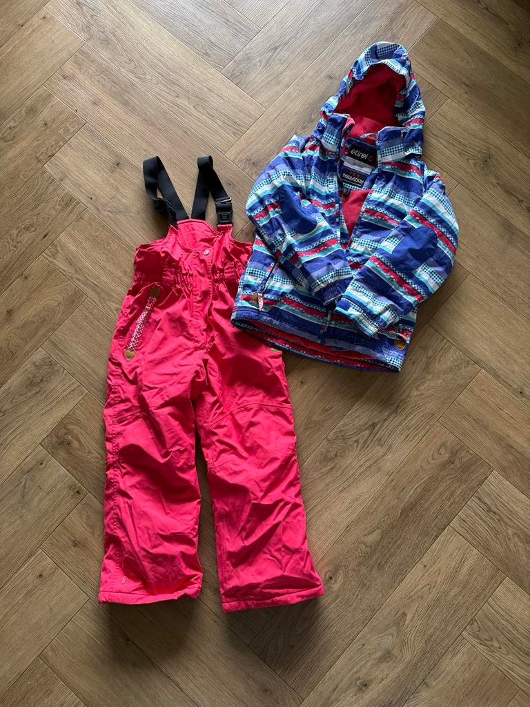 Etirel skipak maat 122 - broek en jas, Ophalen of Verzenden, Zo goed als nieuw, Meisje, Setje