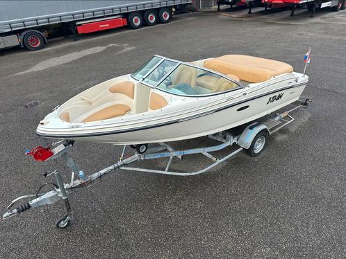 Zeer nette speedboot(Sea Ray) compleet met motor en trailer, Watersport en Boten, Speedboten, Zo goed als nieuw, 3 tot 6 meter