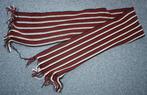 Nieuwe gestreepte sjaal V&D gebreid, Nieuw, Ophalen of Verzenden, Jongen, Sjaal