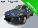 Ford Kuga 2.5 PHEV Titanium X | Wegklapbare trekhaak | Head, Gebruikt, 4 cilinders, Blauw, Plug-in hybride