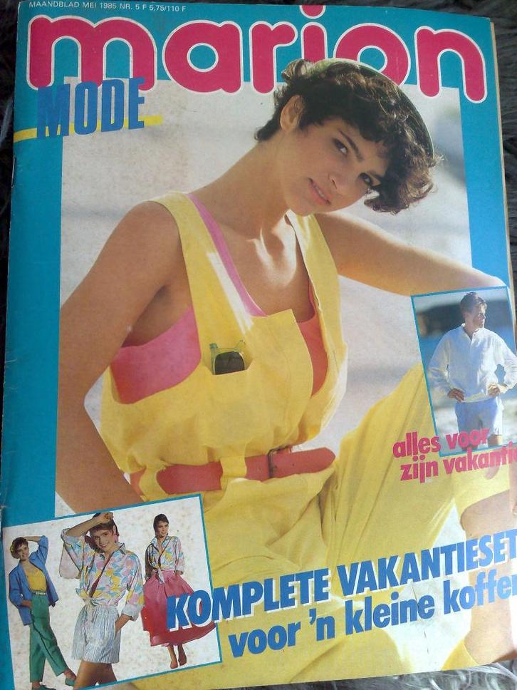 Marion mode mei nr. 5 / 1985, Hobby en Vrije tijd, Kledingpatronen, Gebruikt, Vrouw, Marion, Verzenden