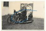 Motor Rasthof 1935 foto man vrouw, Foto, Ophalen of Verzenden, Zo goed als nieuw, Voor 1940