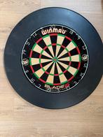 Dartbord inclusief ring, Ophalen, Zo goed als nieuw, Dartbord, Soft tip