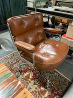 Vitra Eames Es105 Lobby lounge chair - Charles & Ray Eames, Huis en Inrichting, Fauteuils, Ophalen, Gebruikt, Hout
