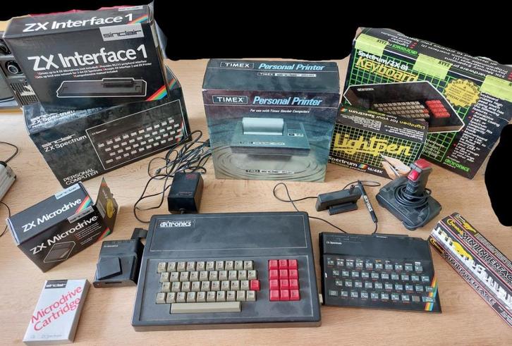 Sinclair ZX Spectrum met veel hard- en software, Computers en Software, Vintage Computers, Ophalen