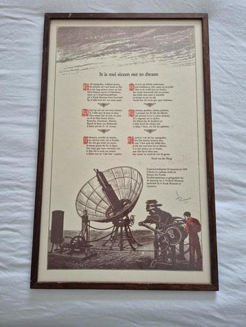 Reproductie kopergravure/-ets: It is mei sizzen net to dwaen beschikbaar voor biedingen