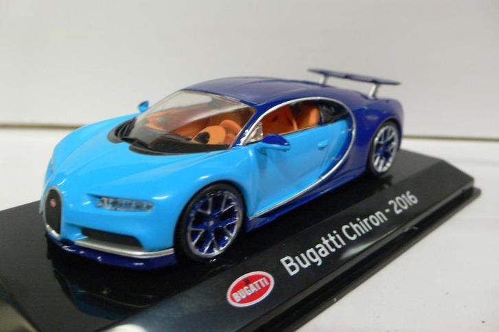 bugatti chiron 2016    1/43, Hobby en Vrije tijd, Modelauto's | 1:43, Nieuw, Auto, Overige merken, Verzenden