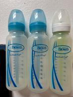 3 Dr. Brown’s Antikoliefles met smalle hals 250 ml, Ophalen of Verzenden, Gebruikt, Overige typen