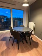 Ikea Mariedamm/Odger  Ronde Eettafel + Stoelen Set, Huis en Inrichting, Ophalen, Kunststof, 100 tot 150 cm, Rond