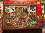 Legpuzzel "Kerst met de Meilandjes" - 1000 stukjes, Ophalen of Verzenden, 500 t/m 1500 stukjes, Zo goed als nieuw, Legpuzzel
