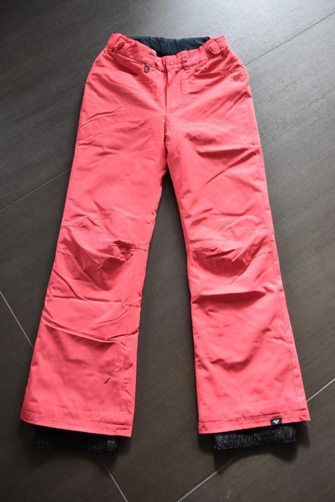 Koraalrode skibroek, Sport en Fitness, Skiën en Langlaufen, Gebruikt, Kleding, Skiën, Overige merken, Ophalen of Verzenden