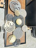 Metalen Wandpaneel Decoratie, Ophalen, Zo goed als nieuw