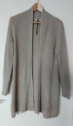 REPEAT, Ecru gebreid lang wollen vest, maat 40, Maat 38/40 (M), Beige, Ophalen of Verzenden, Zo goed als nieuw