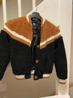 JM BRUIN ZWART WINTER TEDDY JAS, MAAT: 134/140, Meisje, Ophalen of Verzenden, Zo goed als nieuw, JM