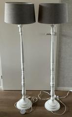 Staande lamp met lampenkap, Ophalen, Gebruikt, Rond, 50 cm of meer