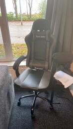 Game stoel, Ophalen, Zo goed als nieuw, Grijs, Gaming bureaustoel