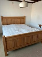 Elektrisch verstelbaar 2-persoons eiken bed, Ophalen, Zo goed als nieuw