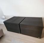 PUUUR Bloktafels - Salontafel / Sidetable - Wengé, Huis en Inrichting, Tafels | Salontafels, Ophalen, 50 tot 100 cm, 50 tot 75 cm
