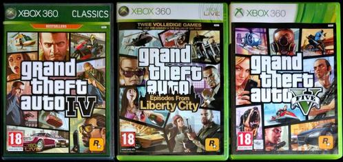 Grand Theft Auto games, Spelcomputers en Games, Games | Xbox 360, Zo goed als nieuw, Avontuur en Actie, 1 speler, Vanaf 18 jaar