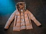 Moncler dames winterjas draagmaat XS, Ophalen of Verzenden, Zo goed als nieuw, Maat 34 (XS) of kleiner, Beige