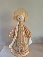 Vintage grote strooien folklore doll, Ophalen of Verzenden