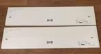 2 witte nieuw in doos wandplanken Ikea!, Ophalen, Nieuw