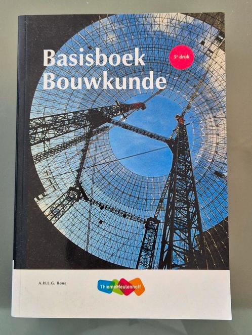 A.H.L.G. Bone - Basisboek Bouwkunde, Boeken, Techniek, Zo goed als nieuw, Bouwkunde, Ophalen of Verzenden