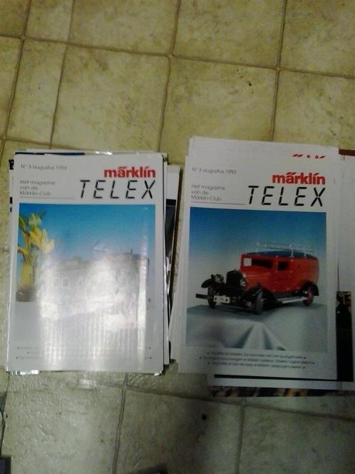Märklin telex - het magazine van de märklin-club. zie lijst, Hobby en Vrije tijd, Modeltreinen | H0, Zo goed als nieuw, Boek, Tijdschrift of Catalogus