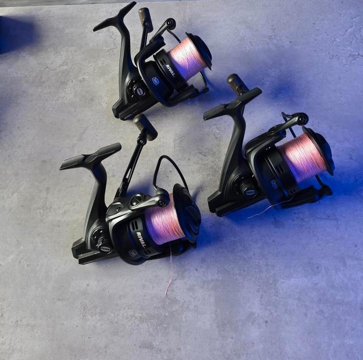 3X Penn rival 7000LC, Watersport en Boten, Hengelsport | Karpervissen, Gebruikt, Molen, Ophalen of Verzenden