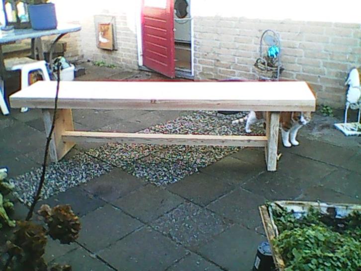 Diverse houten tuinbanken, Tuin en Terras, Overige Tuin en Terras, Nieuw, Ophalen