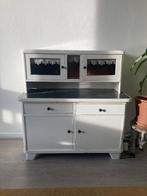 Vintage jaren 50 kastje (kan ook als kinderkeukentje), Ophalen, Glas, Gebruikt, Vintage jaren 50