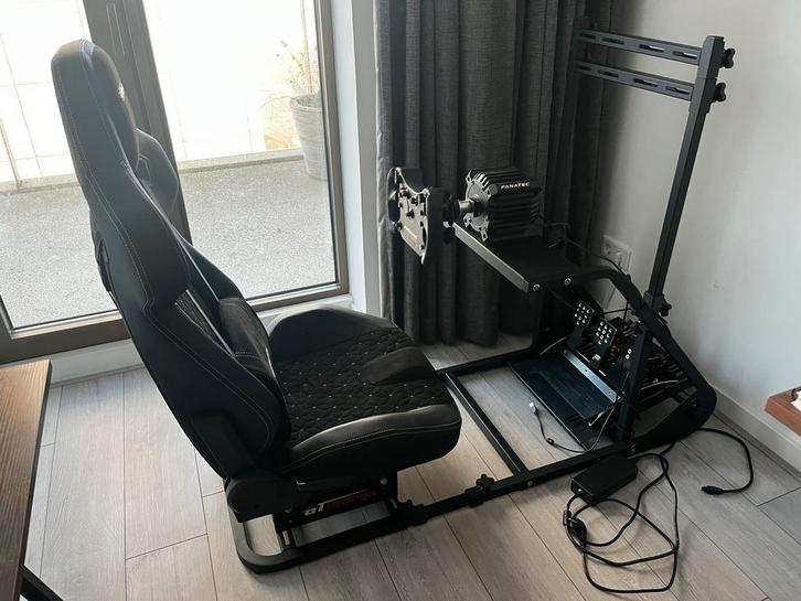 Sim Racing Set - Fanatec GT DD Pro 8NM en GT Omega, PS VR2, Spelcomputers en Games, Spelcomputers | Overige Accessoires, Zo goed als nieuw