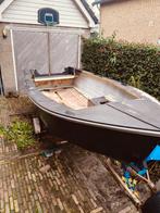 Bootje + trailer + buitenboordmotor, Watersport en Boten, Bootonderdelen, Ophalen, Gebruikt, Motor en Techniek, Motorboot