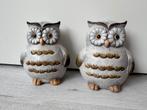 2 uil beeldjes (12 cm hoog), Verzamelen, Beelden en Beeldjes, Ophalen of Verzenden, Zo goed als nieuw, Dier