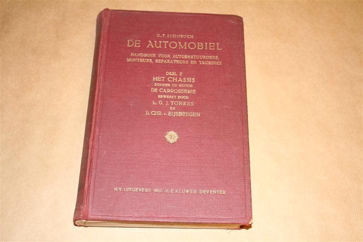 De Automobiel - Steinbuch - Deel 2 - 1949, Boeken, Auto's | Boeken, Gelezen, Algemeen, Ophalen of Verzenden