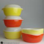 Vintage Arcopal glazen ovenschalen, Ophalen of Verzenden