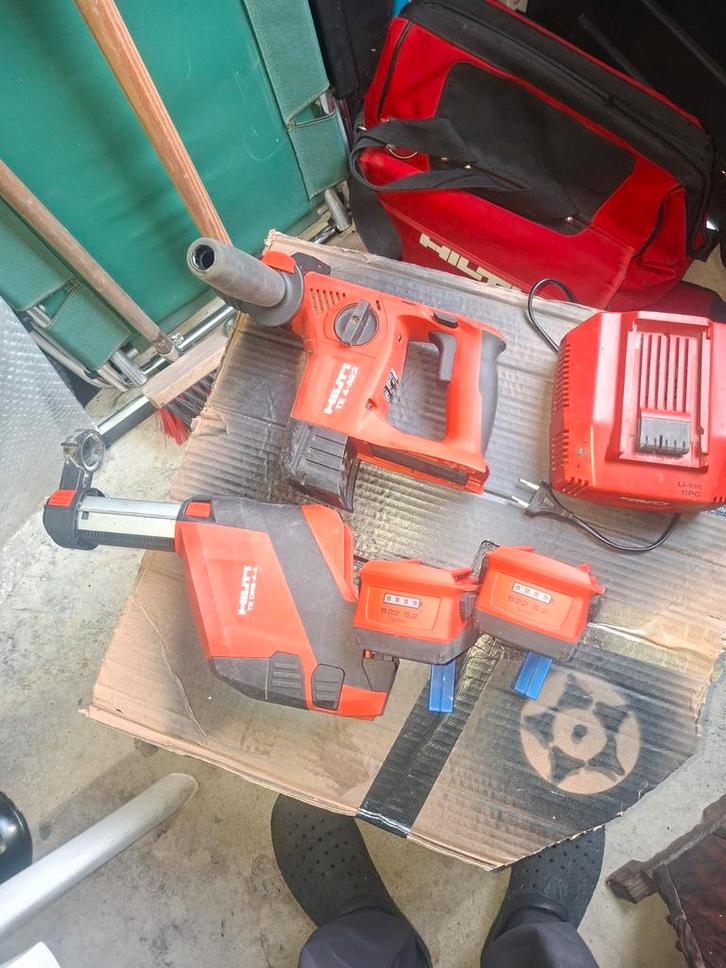 Hilti TE 4-A22 Accu Boorhamer, Doe-het-zelf en Verbouw, Gereedschap | Boormachines, Gebruikt, Boor- en/of Breekhamer, Minder dan 400 watt