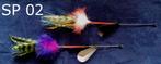 Set SP 02 van 2 stuks Terrible snoekspinners met streamer, Ophalen of Verzenden, Nieuw, Complete set