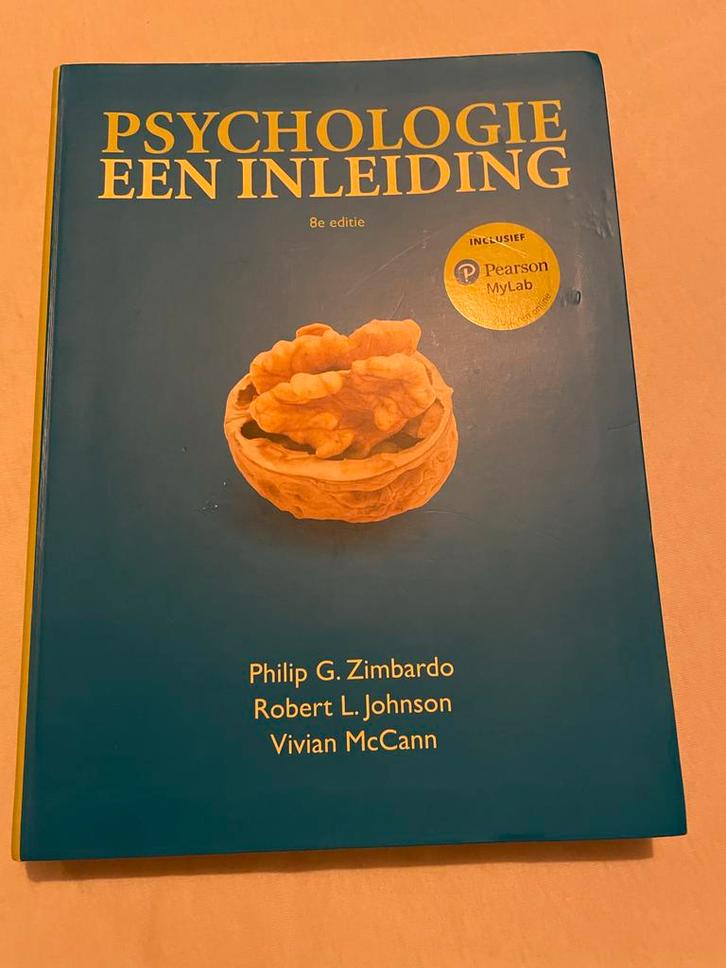 Psychologie: Een Inleiding - Zimbardo, Boeken, Psychologie, Zo goed als nieuw, Sociale psychologie, Ophalen of Verzenden