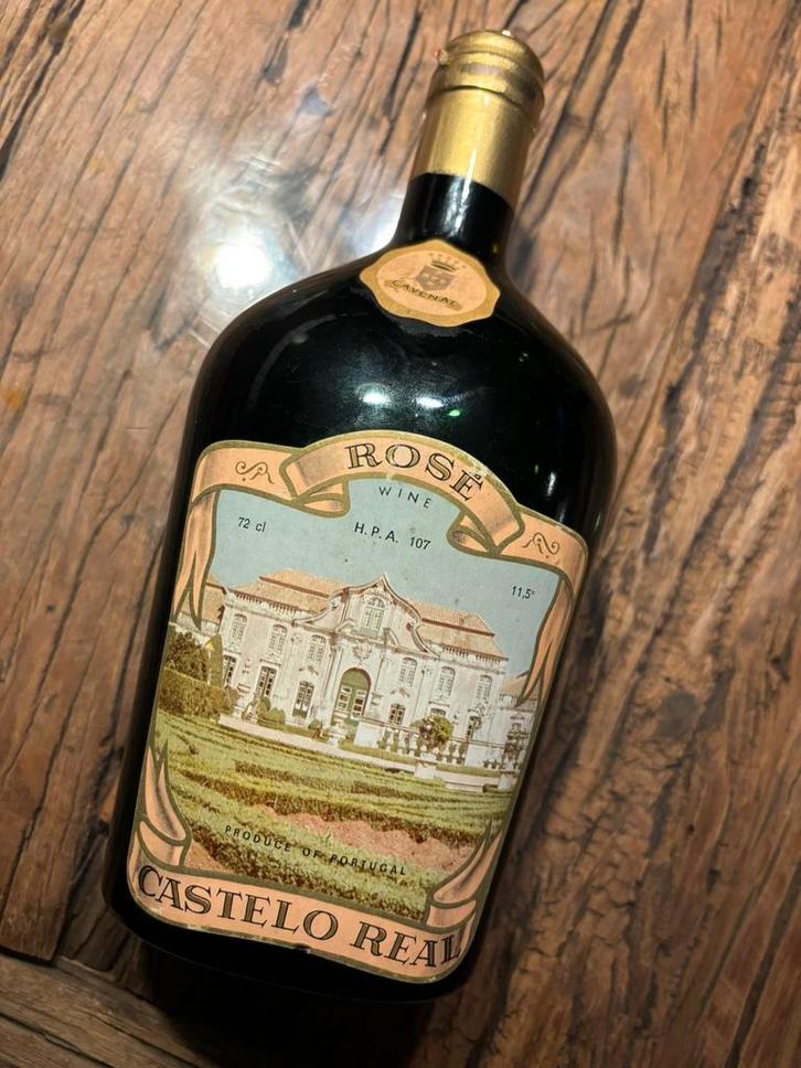 Vintage Rose wijn Castelo Real Rosé, Verzamelen, Wijnen, Zo goed als nieuw, Roséwijn, Overige gebieden, Vol, Ophalen